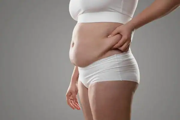 The Hidden Connection: How Stress Shapes Your Fitness and Body Composition 1 Image of stress belly Frimley How Lipo 360 can help manage your symptoms