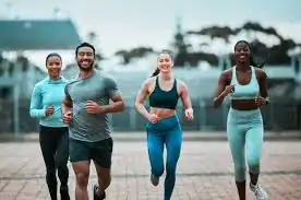 Achieving the Perfect Tone: How Often Should You Exercise for Results? 3 image of man and 3 women doing cardio exercise Frimley to help tone and remove fat from the body.